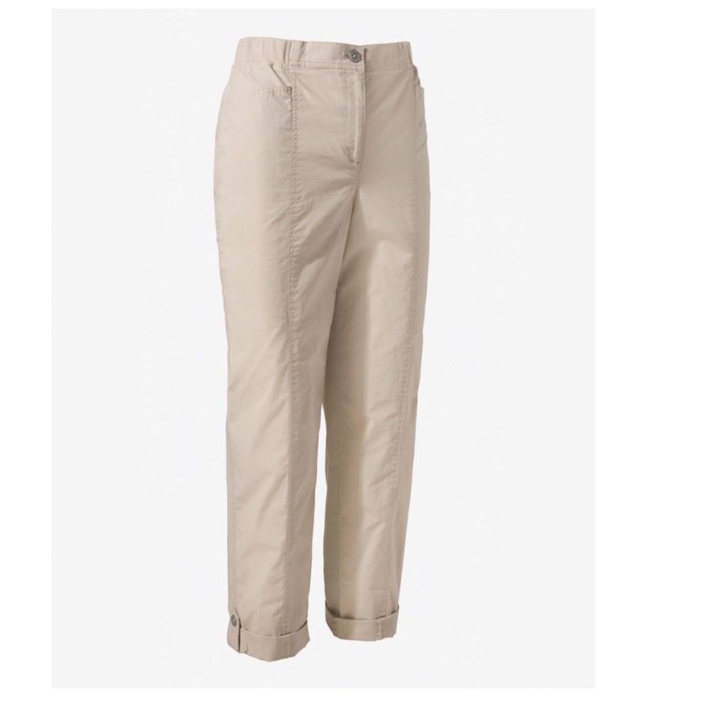 Chico’s fitigues roll hem pant size 16